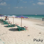 Beautiful White Sandy Beach, Rayong