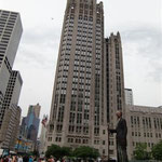 See the Giant Statue!  The Original Painting is in the Art Institute of Chicago!