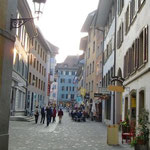 An Old Town Walking Tour Group