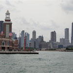 The Navy Pier View From the Lake