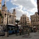 Busy Street with Beautiful Architectures