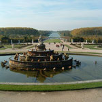 Versailles - Latona Fountain and the Grand Canal in the Background