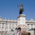 Going to the Royal Palace of Madrid