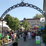 Small Irish Festival at a Square