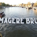 Magere Brug Over the Amstel River
