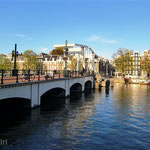 The Most Famous "Skinny Bridge" in Amsterdam