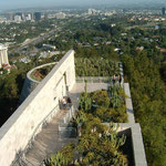 Cactus Garden at the Getty Center with West Los Angeles in the Background
