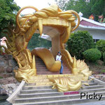 Golden Dragon Gate in Hat Yai