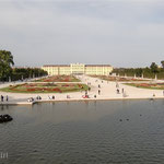 Viewing the Palace and Garden From the Neptune Fountain Area