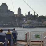 Watching Old Quebec From the Ferry