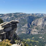 Hanging Rock and Yosemite Waterfall