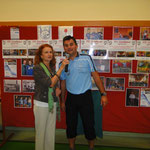 G. Koberger mit der Präsentatorin der Veranstaltung