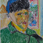 Bild 17: van Gogh, A3, Ölpastell
