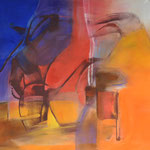 Gefäße - Eisenpigment, Gouache - 90 x 80 cm (nicht verkäuflich)
