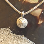 Anhänger Schnecke Silber Design 10