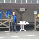Notre stand lors de notre vide grenier d'automne