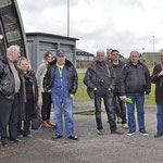 Visite d'une hangarette avions
