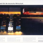 Deutsche Güterbahn Image-Kampagne • Agentur: Lintas, Frankfurt • Kay O. Dietrich: Idee, Konzeptentwicklung, Art Direction, Shooting-Management 