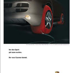Porsche Cayenne Launch-Kampagne • Agentur: KEK, Frankfurt • Kay O. Dietrich: Idee, Konzeptentwicklung 