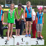 Viktoria 1. Platz / Charly 2. Platz (U12) Wurf Softspeer