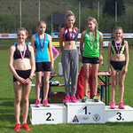 Paula 1. Platz / Lucia 3. Platz (U14) - 80m Lauf