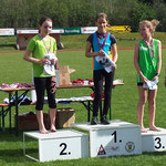 Viktoria 2. Platz / Charlotte 3.Platz (U12) - 60m Lauf