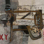 ungelöst 40 x 120 x 4,5 cm -unverkäuflich