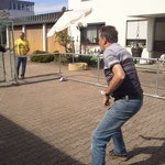 Testspiel als Minifussballfeld
