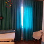 Behandlungsraum der Kinderosteopathiepraxis in Duisburg und Moers