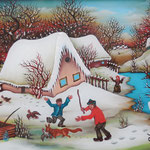 Peinture sous verre
