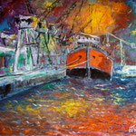dernier Voyage -  73x91cm 30 F 1650€