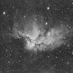 NGC7380, la nébuleuse du sorcier, Lunette 127, QHY9, 14x600 en Ha, 21 septembre 2016, Lionel