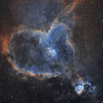 IC 1805, la nébuleuse du coeur en SH0 (28, 24 et 27 x 10 min) les 15, 16 et 17 juillet 2016, Nicolas