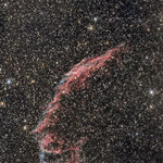 NGC6992, les dentelles Est, 30x1 min, C14 hyperstar, 14 juillet, Lionel