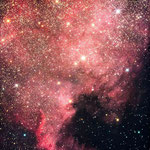 NGC7000, North America, 33x4min, Canon 1000D, 11 et 12 août, Jean-François