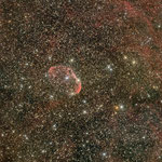 NGC6888, le croissant, 30x1min, C14 hyperstar, 14 juillet, Lionel