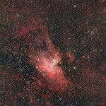 M16, nébuleuse de l'Aigle, 30x1min, C14 hyperstar, 15 juillet, Lionel