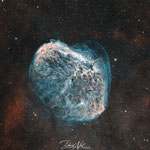 NGC 6888, la nébuleuse du croissant, David