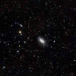 NGC4725, C14 hyperstar + QHY8L sur EQ8, 16x5min, 20 avril 2015, Lionel