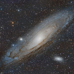 M31, lunette 80ED, St Véran, juillet 2017, David