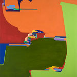 fallen leaf  2009  130x120cm  oil on canvas
