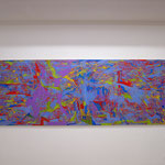 everglow  233.4x80.3cm  2016 oil on canvas