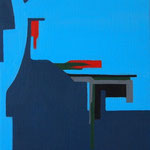 sea is crying  2011  27.3x22cm  oil on canvas