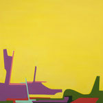 dance with the southwind  2009  70x60cm oil on canvas