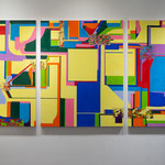 光が生まれるところ　162x227.3cm 2019 oil on canvas  　©Akihiko Iimura