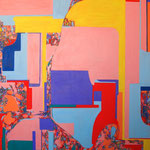 dance with breeze 2014 116.7x80.3cm oil on canvas