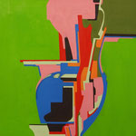 sinking into flowers  2013  70cmx60cm oil on canvas