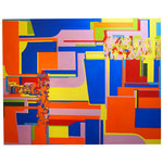 zwischen Himmel und Wind 空と風のあいだ 130x162cm 2019 oil on canvas