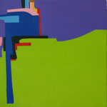 small glassland  2011 27.3x27.3cm  oil on canvas