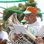 Marsascala Marching band during the festa